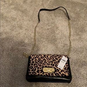 Brand New Cheetah and black Purse